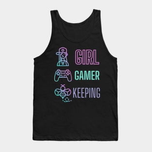 Girl Gamer Beekeeping Tank Top